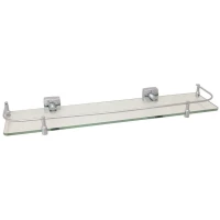 Полка стеклянная 60 см Fixsen Kvadro FX-61303B