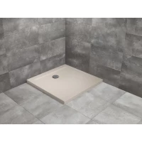 Душевой поддон Radaway Doros C Stone Cashmere SDRC9090-01-84S 90x90 см, акриловый, квадратный, кашемир