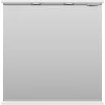 Изображение товара зеркало misty енисей э-ени02070-011 70x72 см, с подсветкой, выключателем, белый глянец/белый матовый