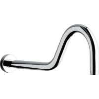 Кронштейн для верхнего душа Emmevi C00684/CR 335 мм, настенный, хром