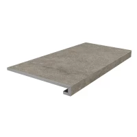 Ступень фронтальная клееная Портленд бежевый тёмный матовый 33x80