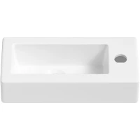Раковина Lavinia Boho Bathroom Sink 33311015 37x18 см L, рукомойник, белый