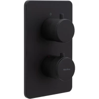 Термостат для душа Allen Brau Priority 5.31113-31 встраиваемый, черный матовый