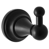 Крючок Rav Slezak Morava MKA0100CMAT для ванны, черный матовый