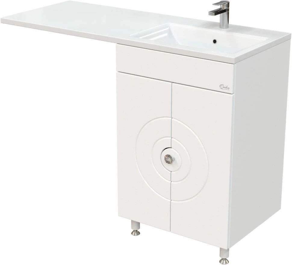 

Тумба белый глянец 55,6 см Onika Космос 106019