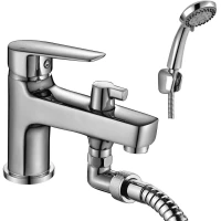 Смеситель на борт ванны Rossinka S S35-38