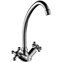 Смеситель для раковины без донного клапана Rossinka G G02-62