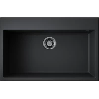 Кухонная мойка Omoikiri Tetogranit Tedori 79-BL 4993948 79x51 см, черный