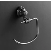 Полотенцедержатель серебро Art&Max Sculpture AM-0686-T