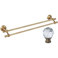 Полотенцедержатель Cezares Aphrodite APHRODITE-TD07-02-Sw 60,1 см, двойной, бронза