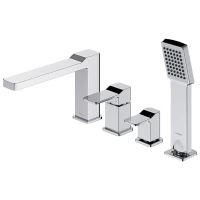 Смеситель на борт ванны Omnires Slide SL7732CR