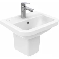 Раковина Creavit Key KY045-00CB00E-0000 45x36 см, подвесная, белый