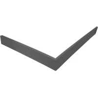 Панель для поддона Veconi Pietra PS-AG-8080-RU 80x80, темно-серый