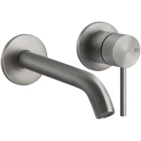 Смеситель для раковины Gessi Gessi316 54186#239 встраиваемый, без донного клапана, нержавеющая сталь