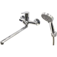 Смеситель для ванны Esko Mumbai MI31 универсальный, с душевым гарнитуром, хром