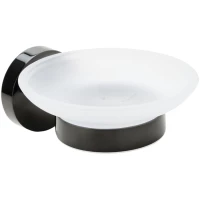 Мыльница Bemeta Hematit 159108042 настенная, черный глянец