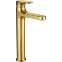 Смеситель для раковины Boheme Spectre 452-MG золотой матовый