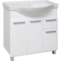 Тумба белый 76,6 см Runo Эрика УТ000003319