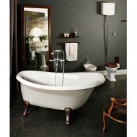 Ванна из натурального камня PAA Victoria VAVISK/00 170x83 см, отдельностоящая, белый матовый