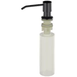 Изображение товара дозатор для жидкого мыла ulgran u-01-344 330 мл, встраиваемый, для кухни, ультра-черный