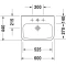 Раковина 60x44 см Duravit DuraStyle Med 2324600000 Раковина 60x44 см Duravit DuraStyle Med 2324600000 - 2