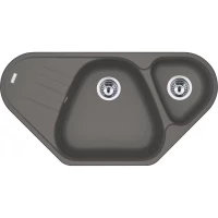 Кухонная мойка Fragranit Franke Antea AZG 661-E серый камень 114.0604.520