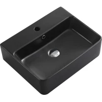 Раковина-чаша Esbano Circon-52 ESRNCIRC52MB 52x42 см, накладная, черный матовый