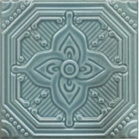 Декор Kerama Marazz Салинас лазурный 15х15 SSA004 