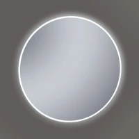 Зеркало Xpertials Saser 84354135-43554 60x60 см, с LED-подсветкой, сенсорным выключателем, диммером, антизапотеванием