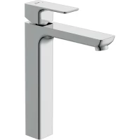 Смеситель для раковины Cersanit Geo A63043 с донным клапаном, хром