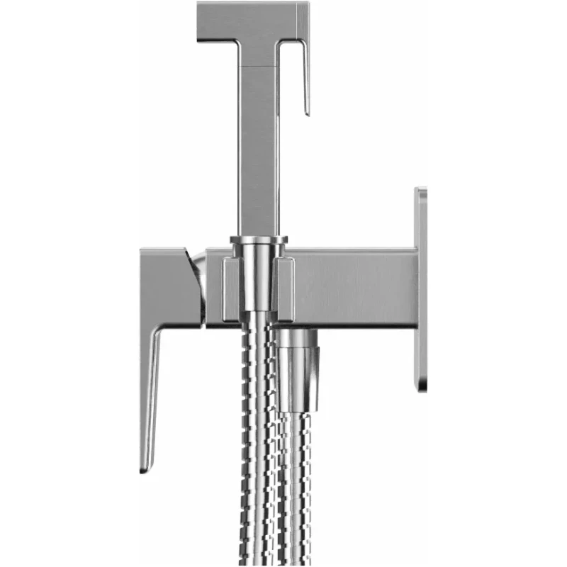 Гигиенический душ Whitecross X SYSXBI2NIB со смесителем, никель матовый