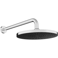 Верхний душ Aqueduto Chuva AQDSCHU0900 255 мм, с кронштейном, хром