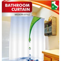 Штора для ванной комнаты Fora Лист PH13