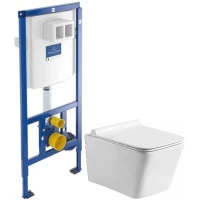 Комплект подвесной унитаз MEER MR-2101 + система инсталляции Villeroy & Boch 92246100