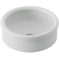 Раковина-чаша Artceram Brera BRL001 01 00 43x43 см, накладная, белый