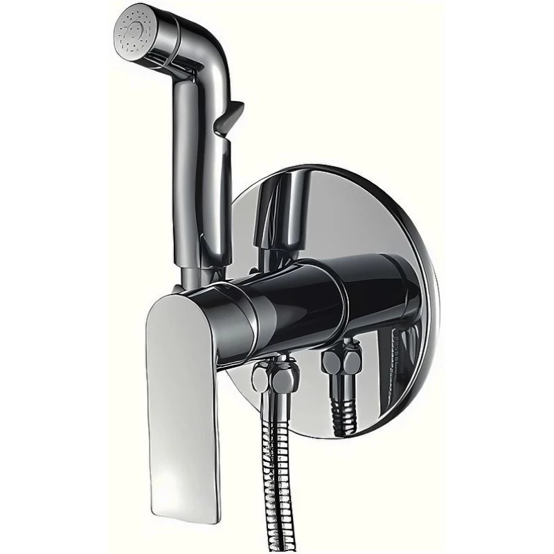 Гигиенический душ Haiba HB55505 со смесителем, хром
