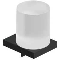 Дозатор для жидкого мыла Kludi Vela C 3197639 150 мл, настенный, черный матовый