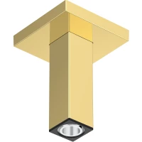 Кронштейн для верхнего душа Hansgrohe 24338990 110 мм, потолочный, золотой