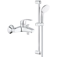Смеситель для ванны Grohe Eurosmart 33300002 + 27924001