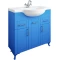 Комплект мебели голубой матовый 87,5 см Sanflor Глория C000005711 + 1.WH11.0.265 + C000005692 - 5