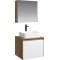 Комплект мебели дуб балтийский/белый глянец 61 см Aqwella 5 Stars Mobi MOB0106DB + MOB0706W + 641945 + MOB0406 + MOB0717DB - 1
