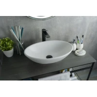 Раковина-чаша GID Wm9021 52x32 см, накладная, белый матовый