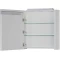 Зеркальный шкаф 59,2x60 см с подсветкой белый Aquanet Лайн 00164932 - 2
