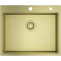 Кухонная мойка Raglo R701.6050.03 60x50 см, золотой матовый