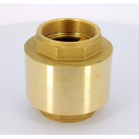 Клапан обратный пружинный с металлическим затвором 3