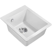 Кухонная мойка Milacio Murcia 42 белый MC.77042