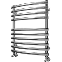 Полотенцесушитель водяной 686x560 мм подключение нижнее Terminus Капри П10