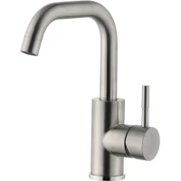 Смеситель для кухни Zorg SH 8714 INOX нержавеющая сталь