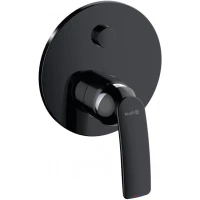 Смеситель для ванны Kludi Balance 527598775 встраиваемый, хром/черный матовый