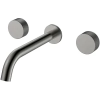 Смеситель для раковины Boheme Stick Touch 152-2-GM.2 встраиваемый, графит матовый